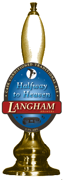 Hand Pump with Langham Real Ale Pumpclip