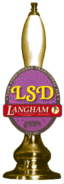 Hand Pump with Langham Real Ale Pumpclip